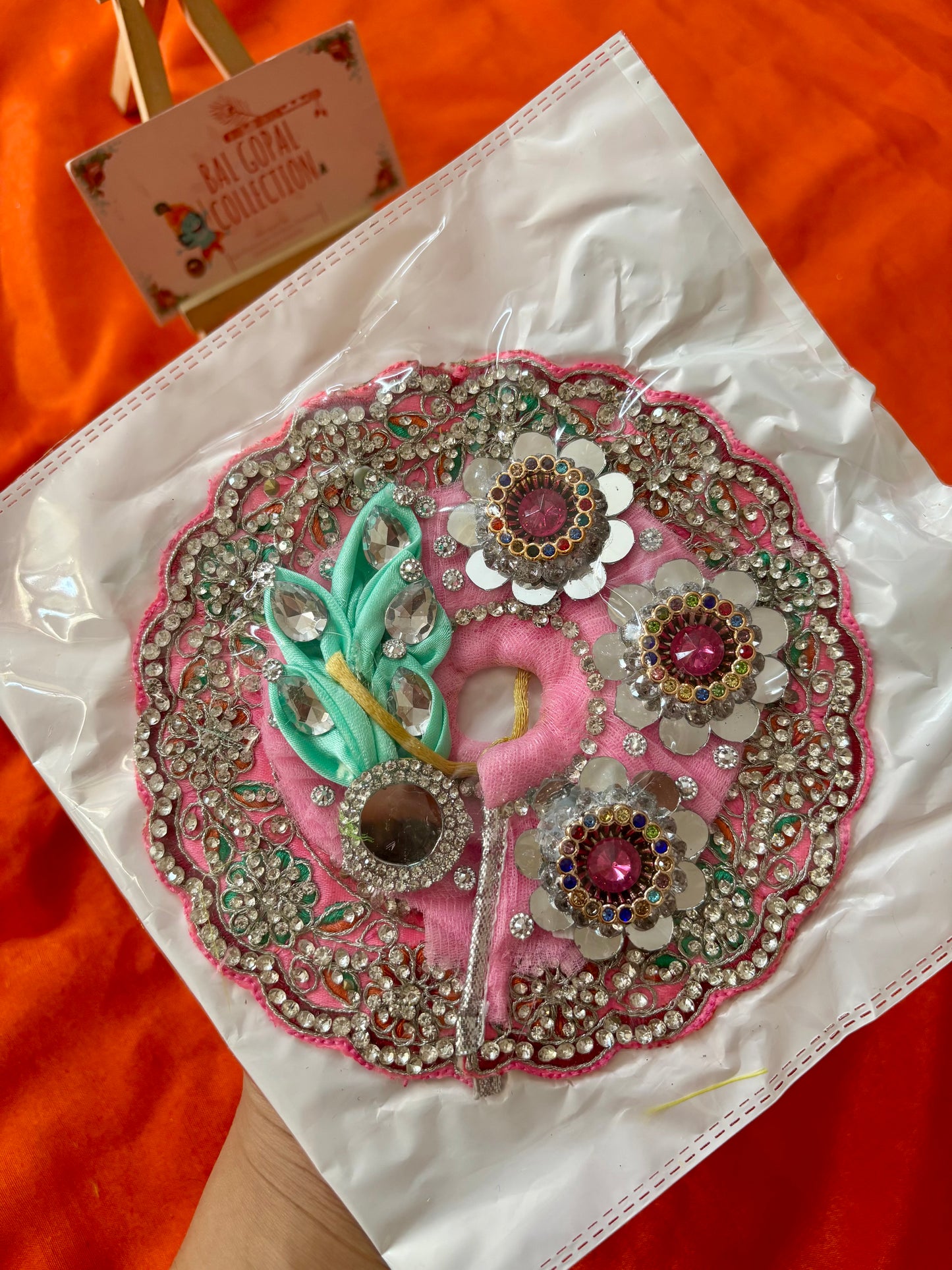 Heavy handwork poshak for laddu gopal