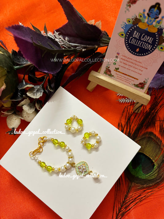 Mala+Bangles set for laddu gopal
