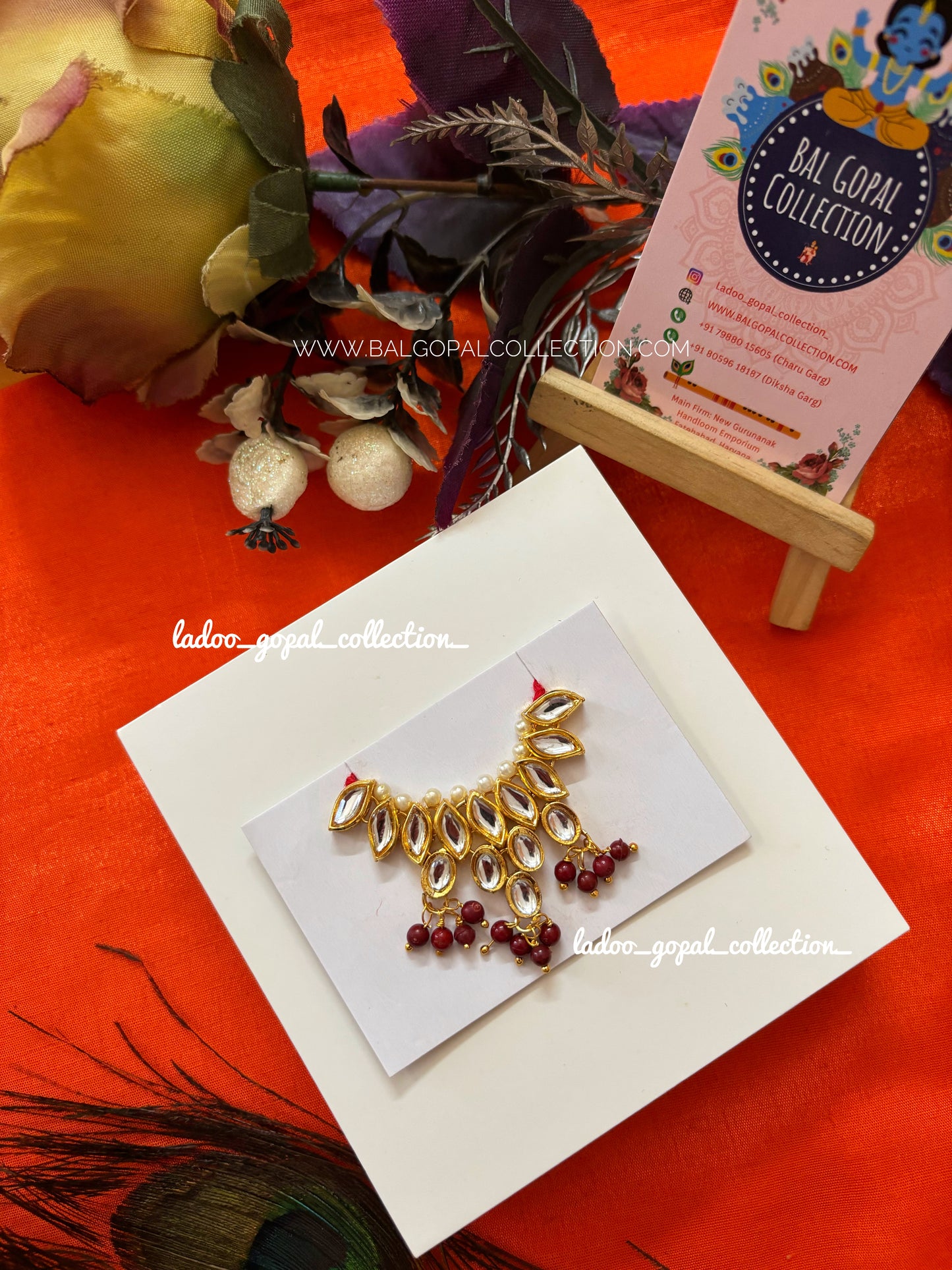 Mala for laddu gopal size 3-4-5