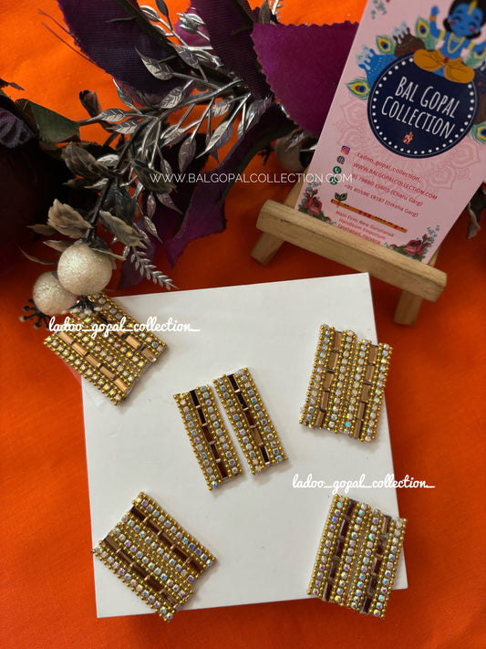 Golden chuda for radha rani size 2-3