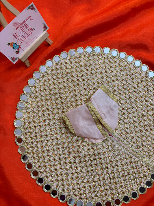 Mirror poshak for laddu gopal