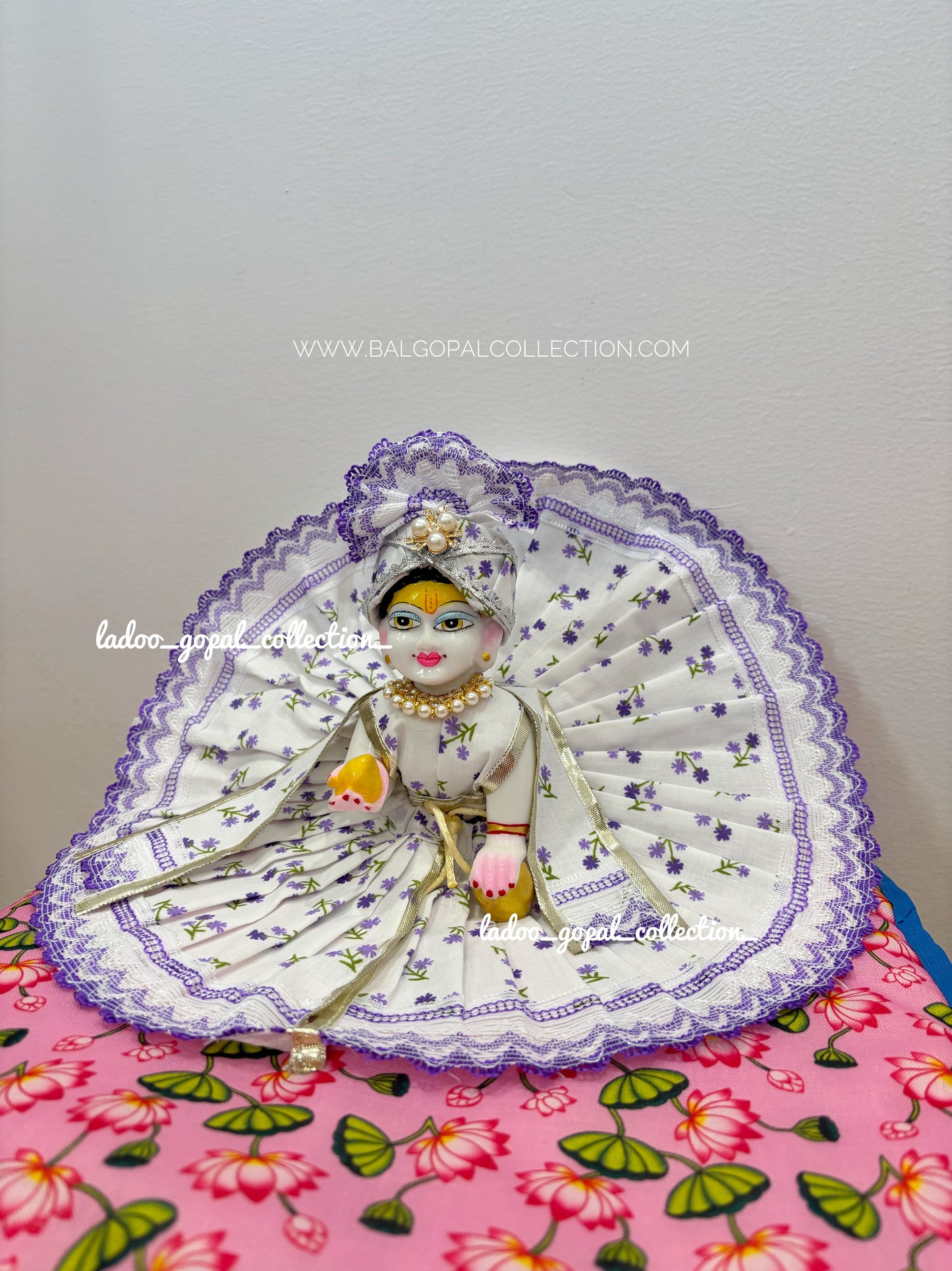 Cotton poshak for laddu gopal