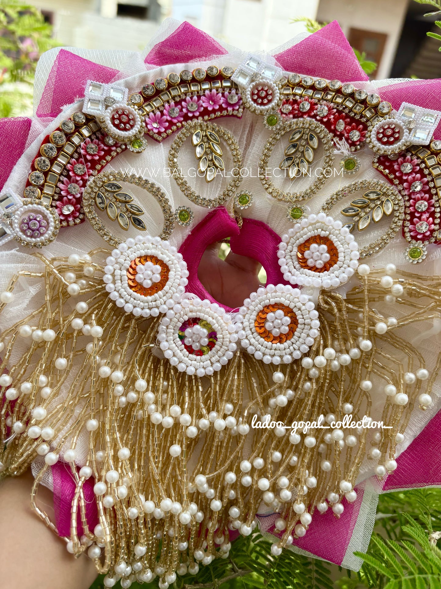 Heavy poshak for laddu gopal size 6