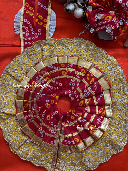 Heavy poshak for laddu gopal