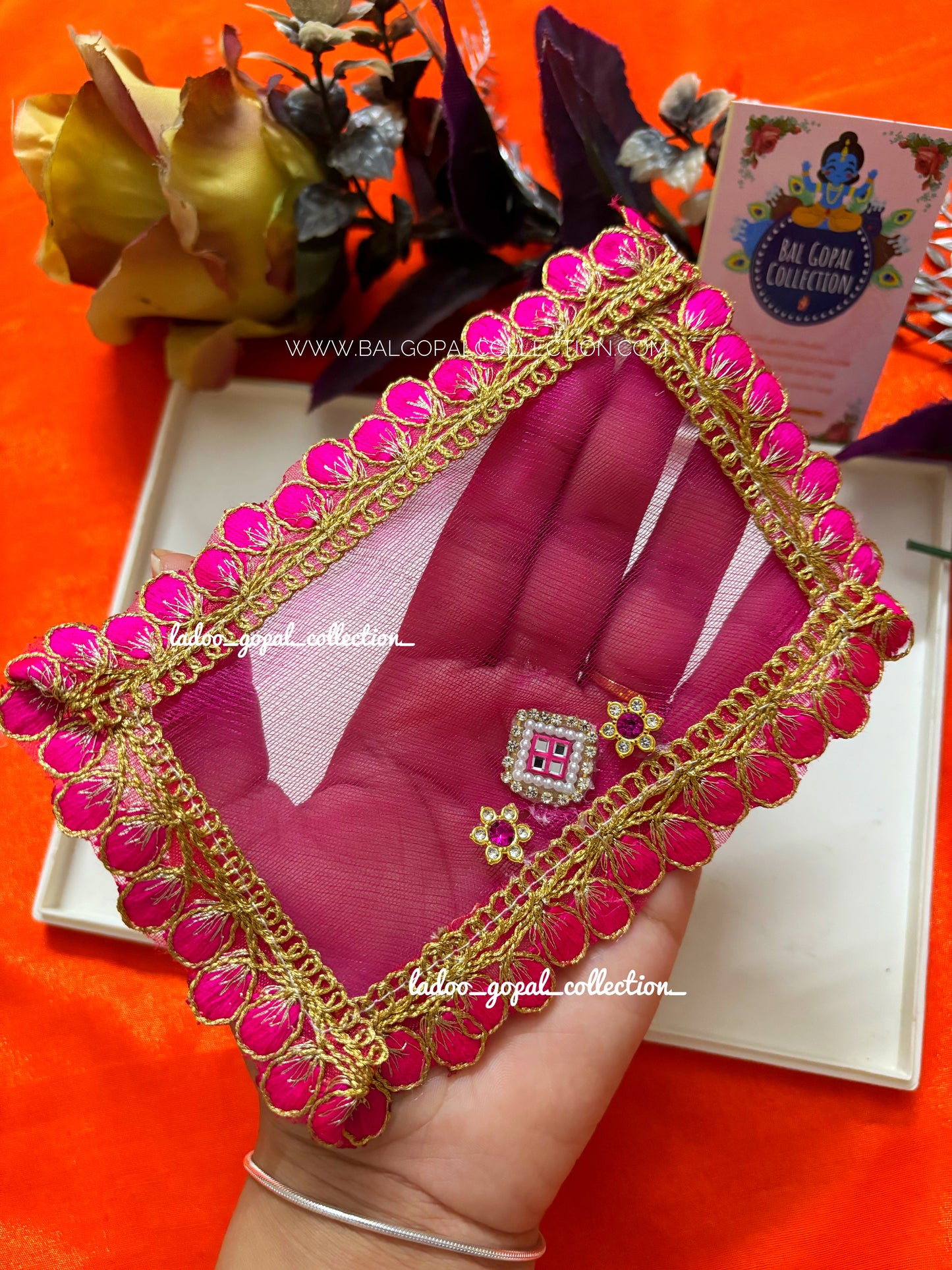Dupatta for radha rani (set of 2)
