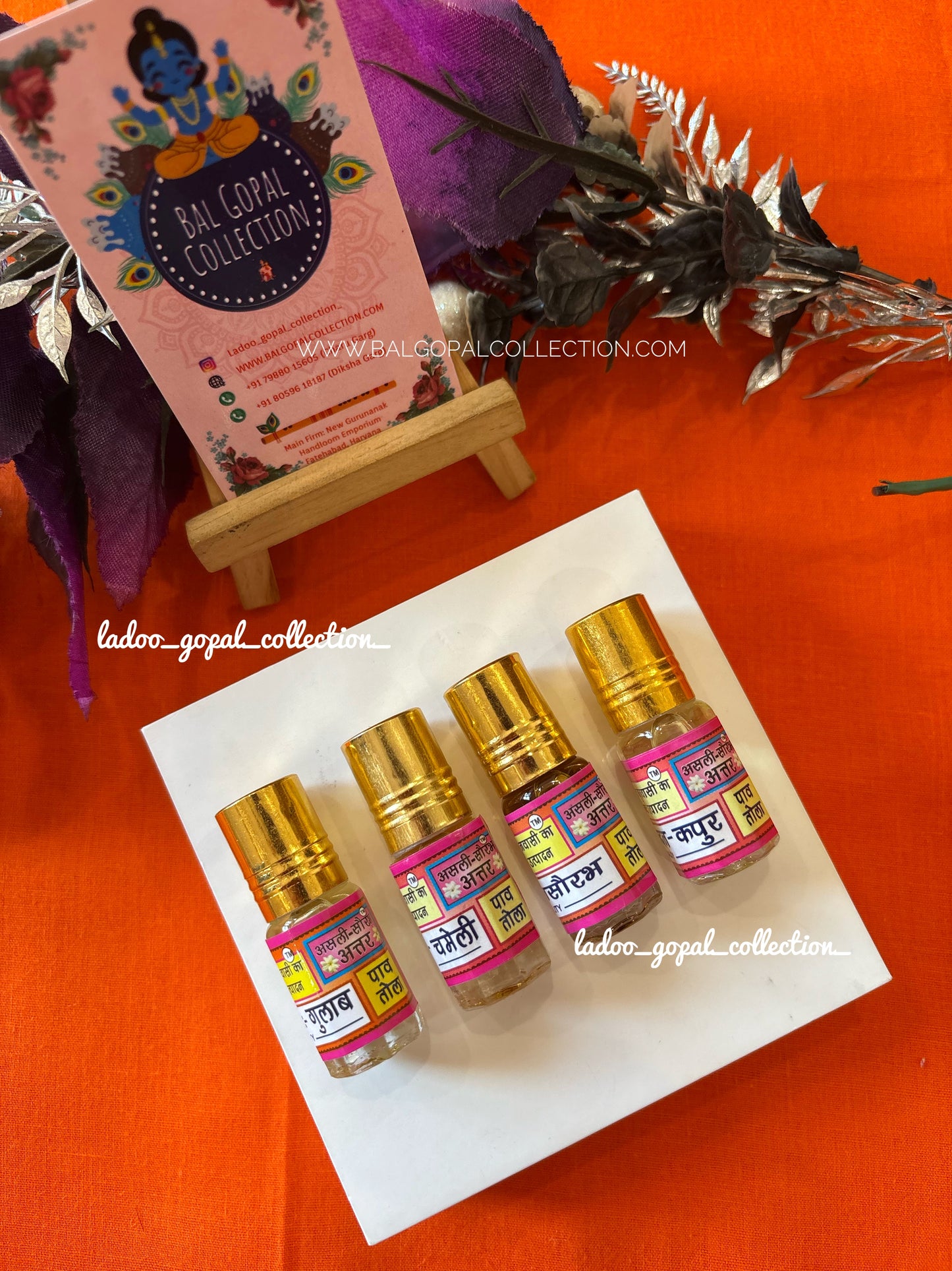Pure ittar for laddu gopal