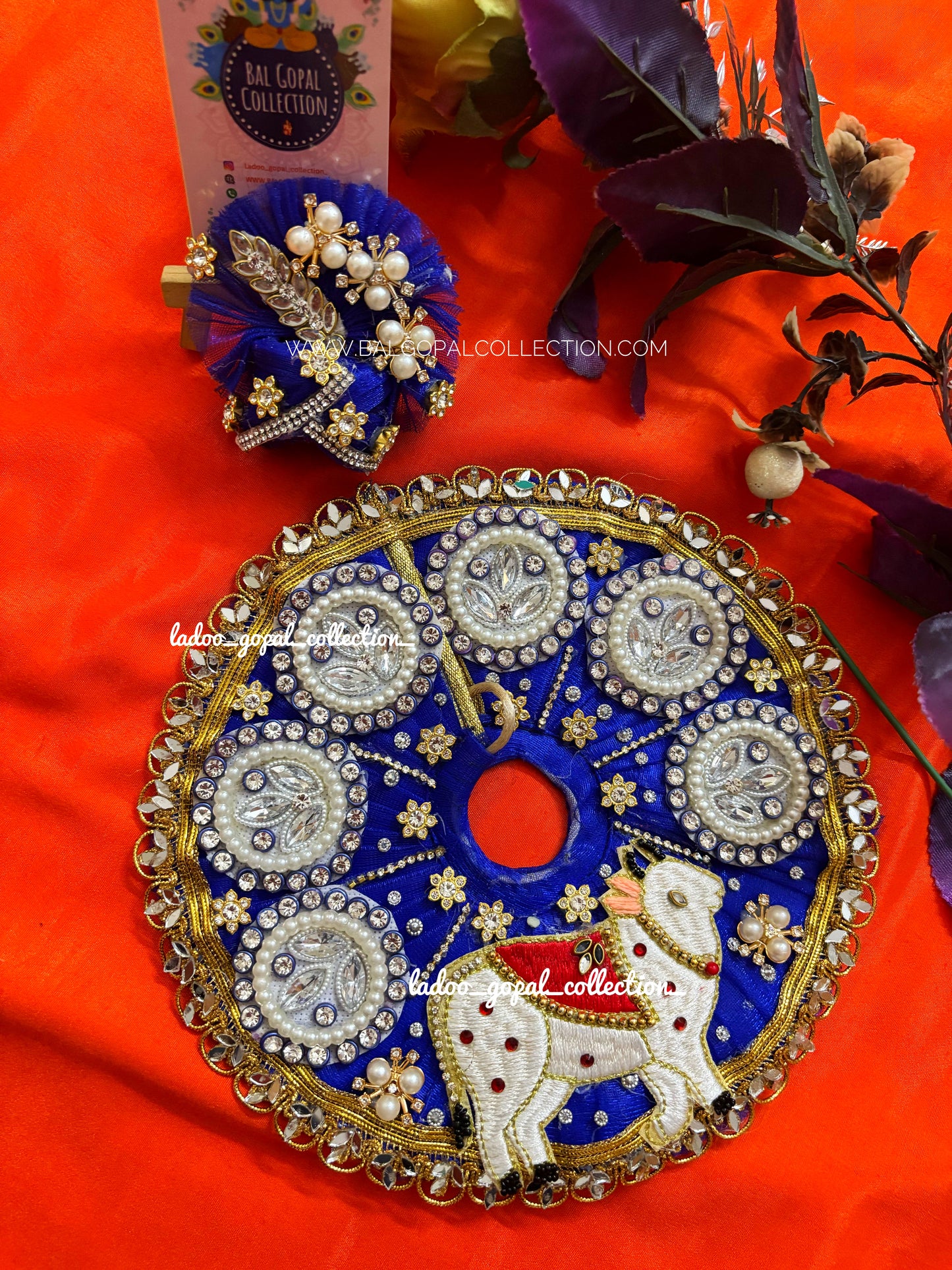 Cow poshak for laddu gopal