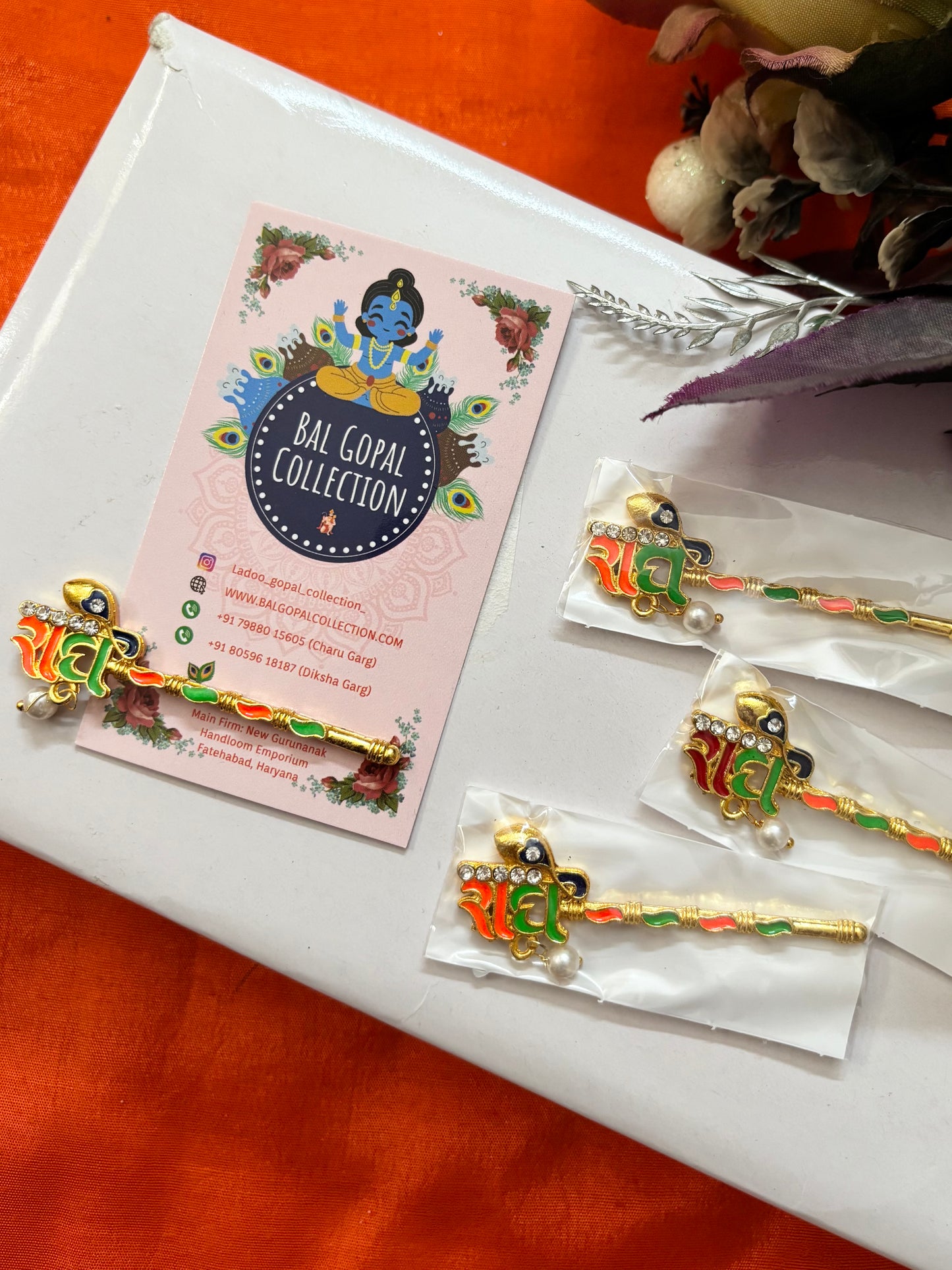 Radhe bansi for laddu gopal size 3-4