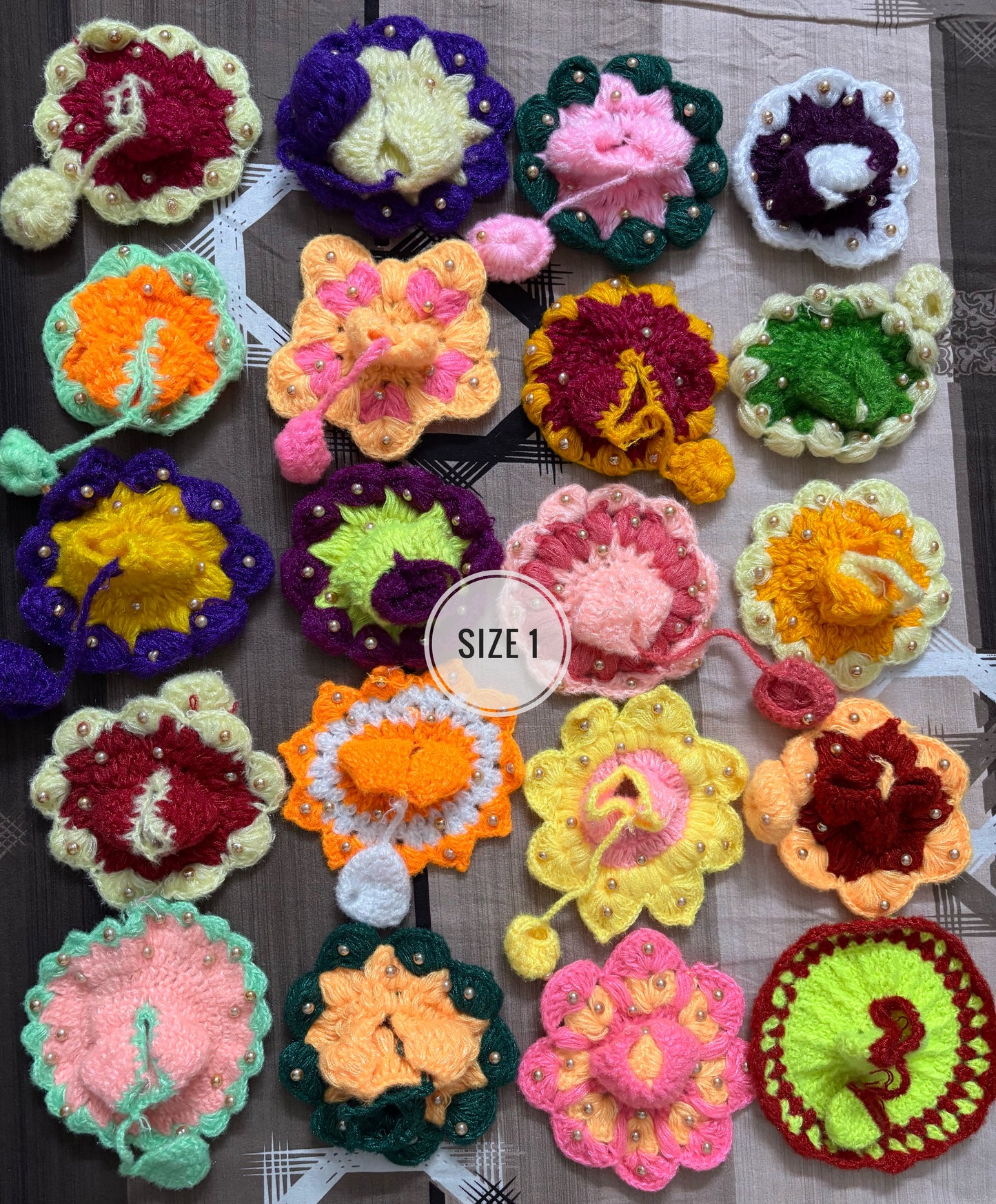 Woollen poshak for laddu gopal size 1 (set of 2)