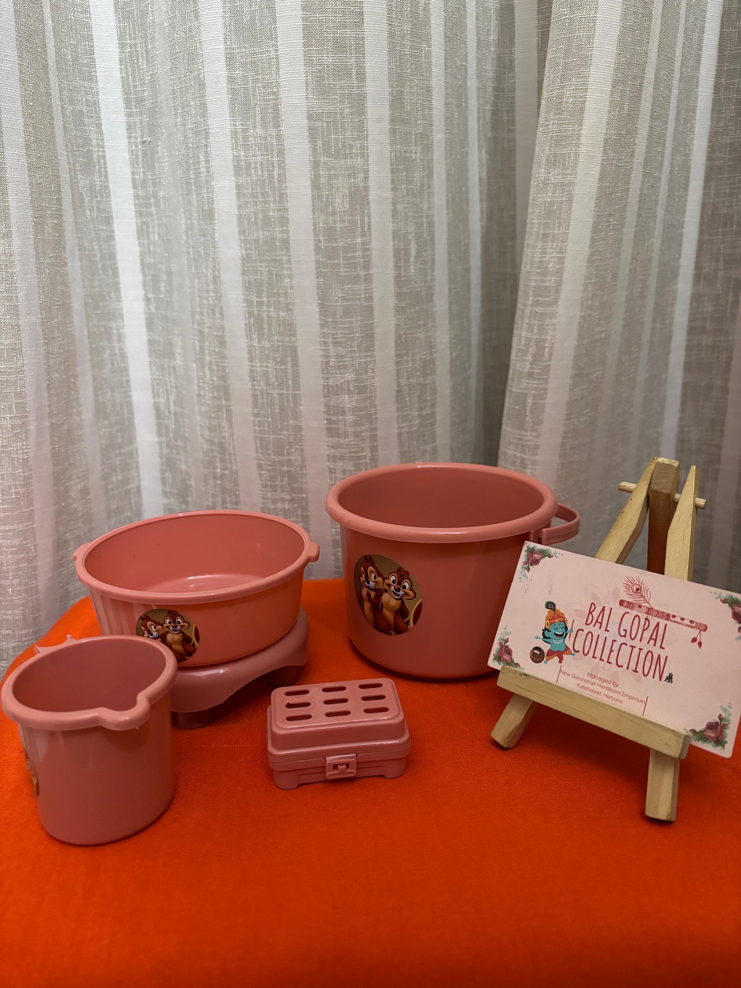 Bath set for laddu gopal