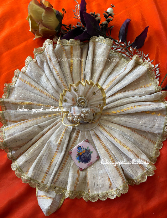 Khadi cotton poshak for laddu gopal