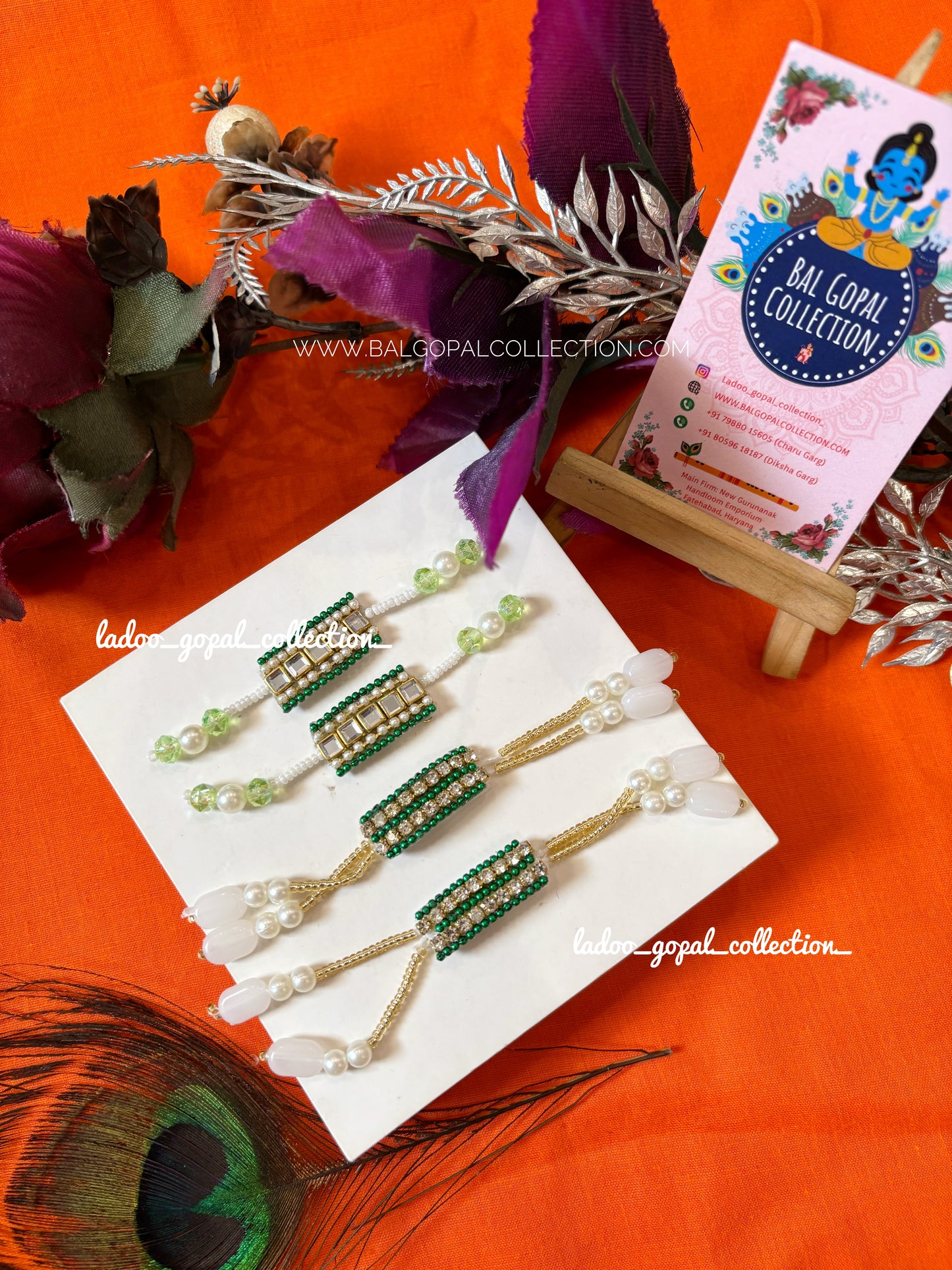 Hariyali teej latkan chuda for radha rani size 0/1/2/3