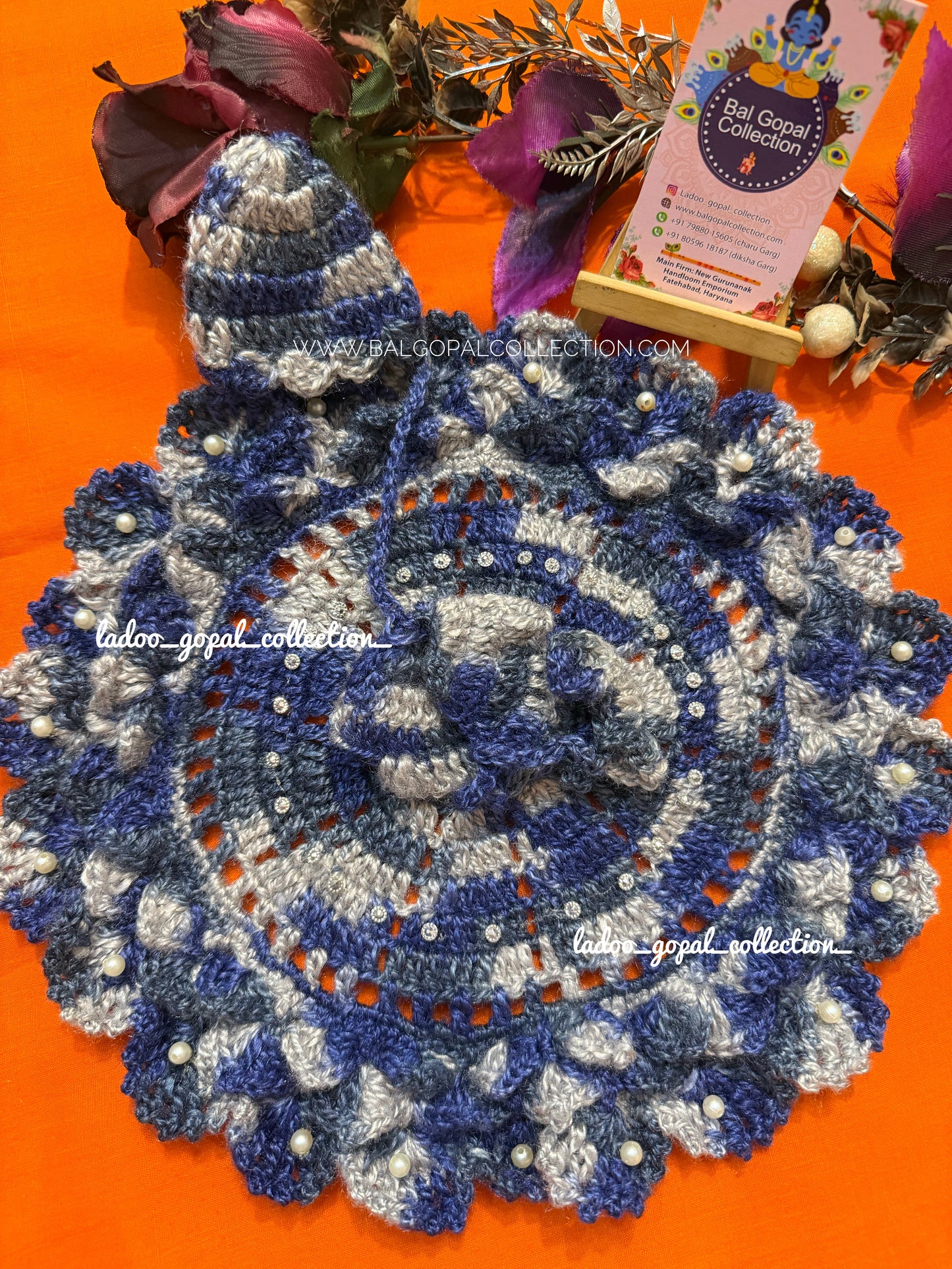 Woollen poshak for laddu gopal