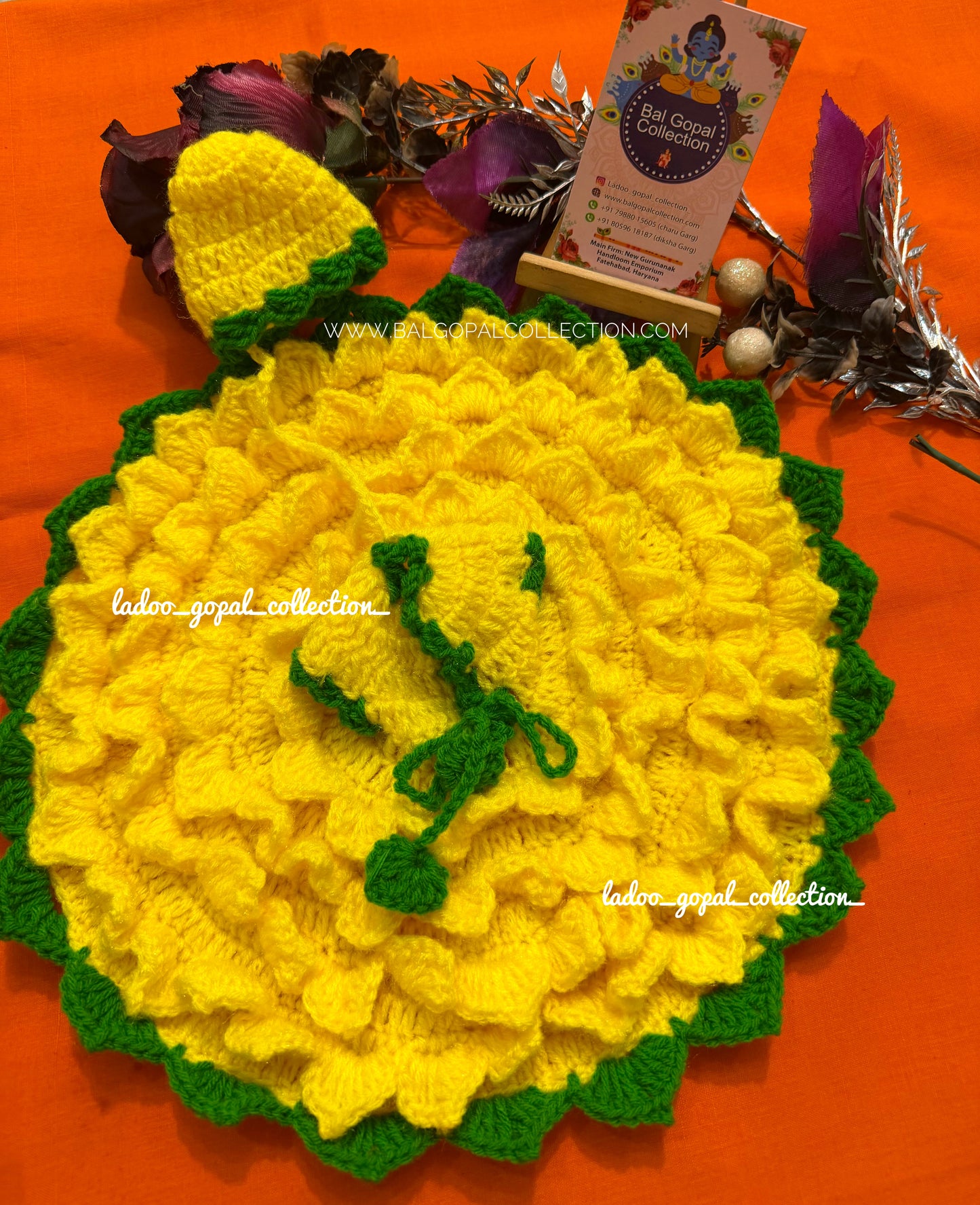 Woollen poshak for laddu gopal