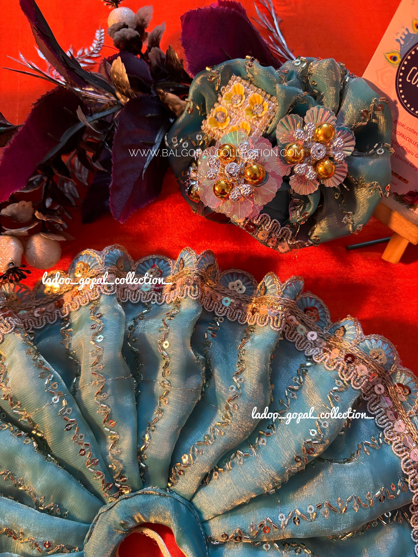 Heavy poshak for laddu gopal