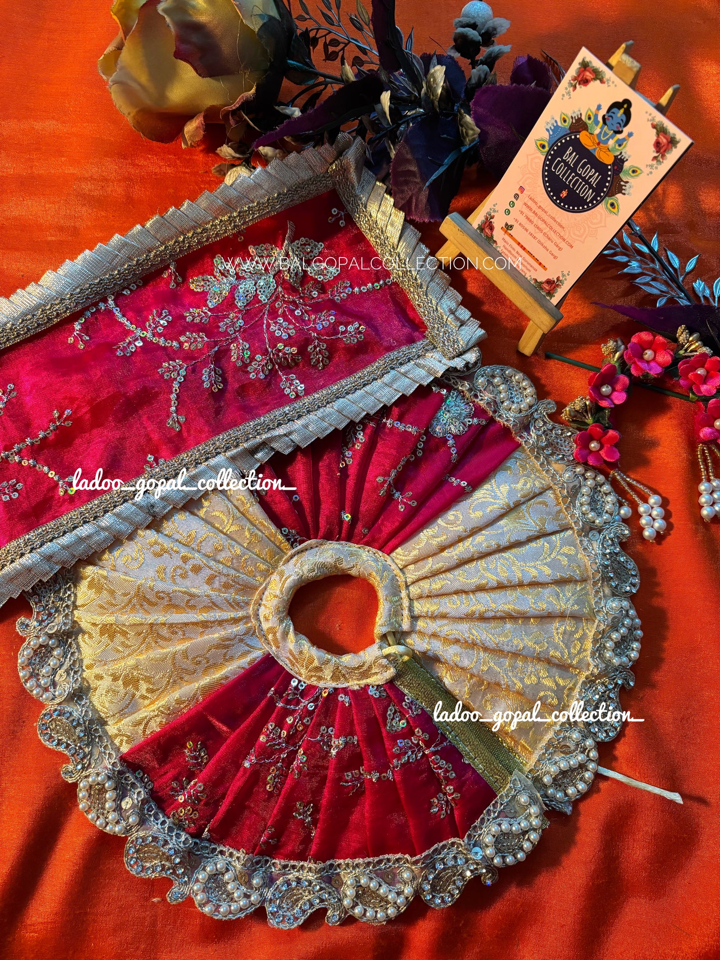 Heavy poshak for laddu gopal