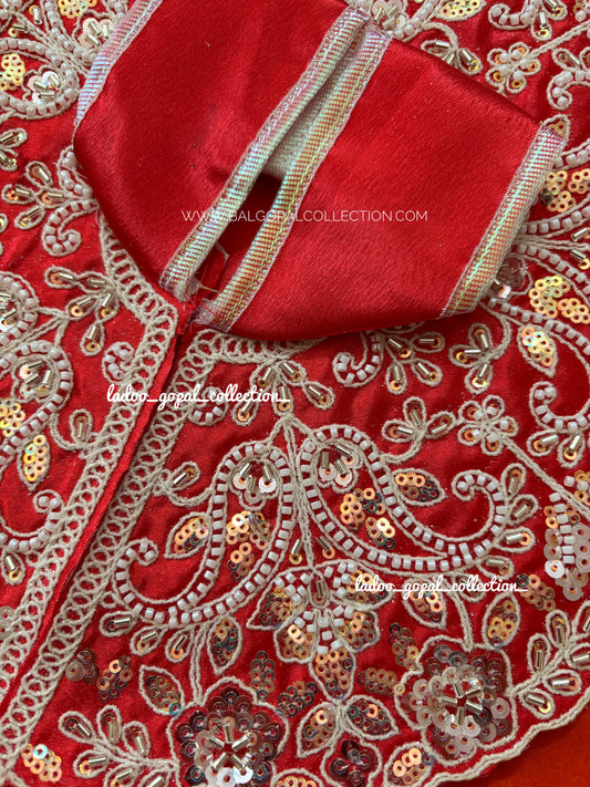 Handwork poshak for laddu gopal