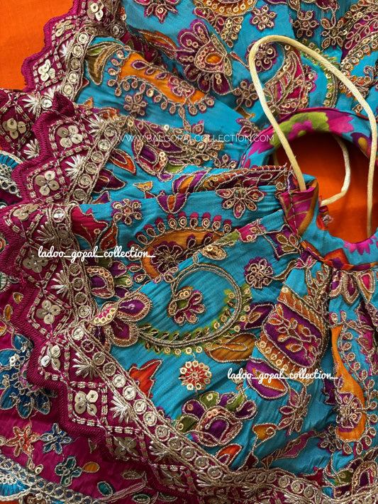 Exclusive BGC special heavy poshak for laddu gopal/ Radha rani/Mata rani