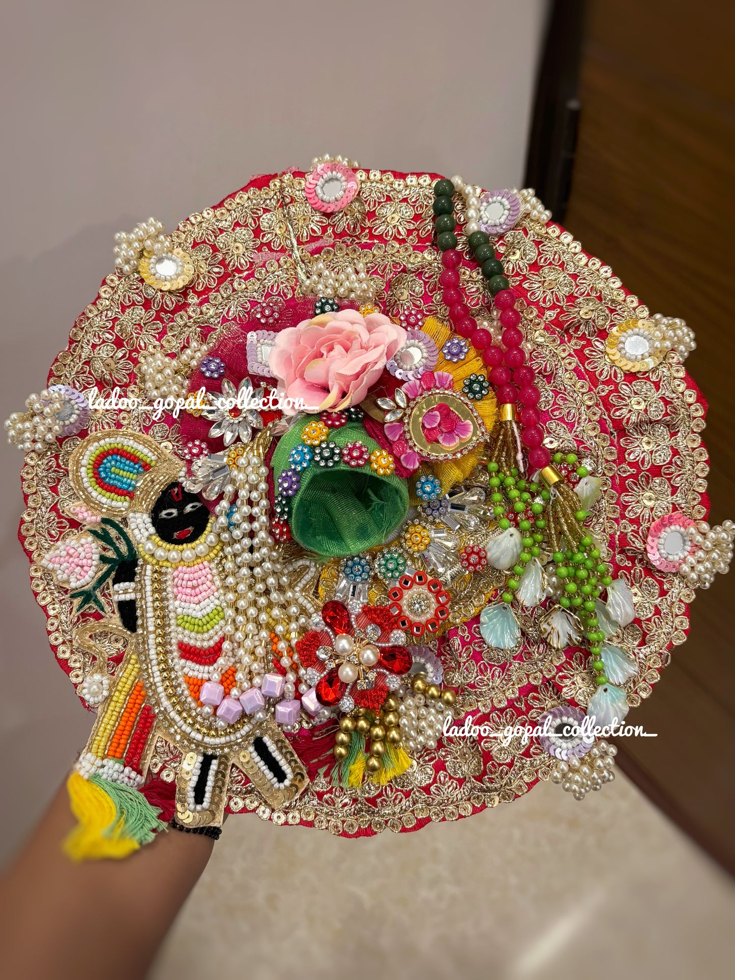 Shreenath ji Poshak for laddu gopal ll Premium Collection