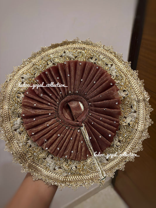 Brown Royal Poshak for laddu gopal ll Premium Collection
