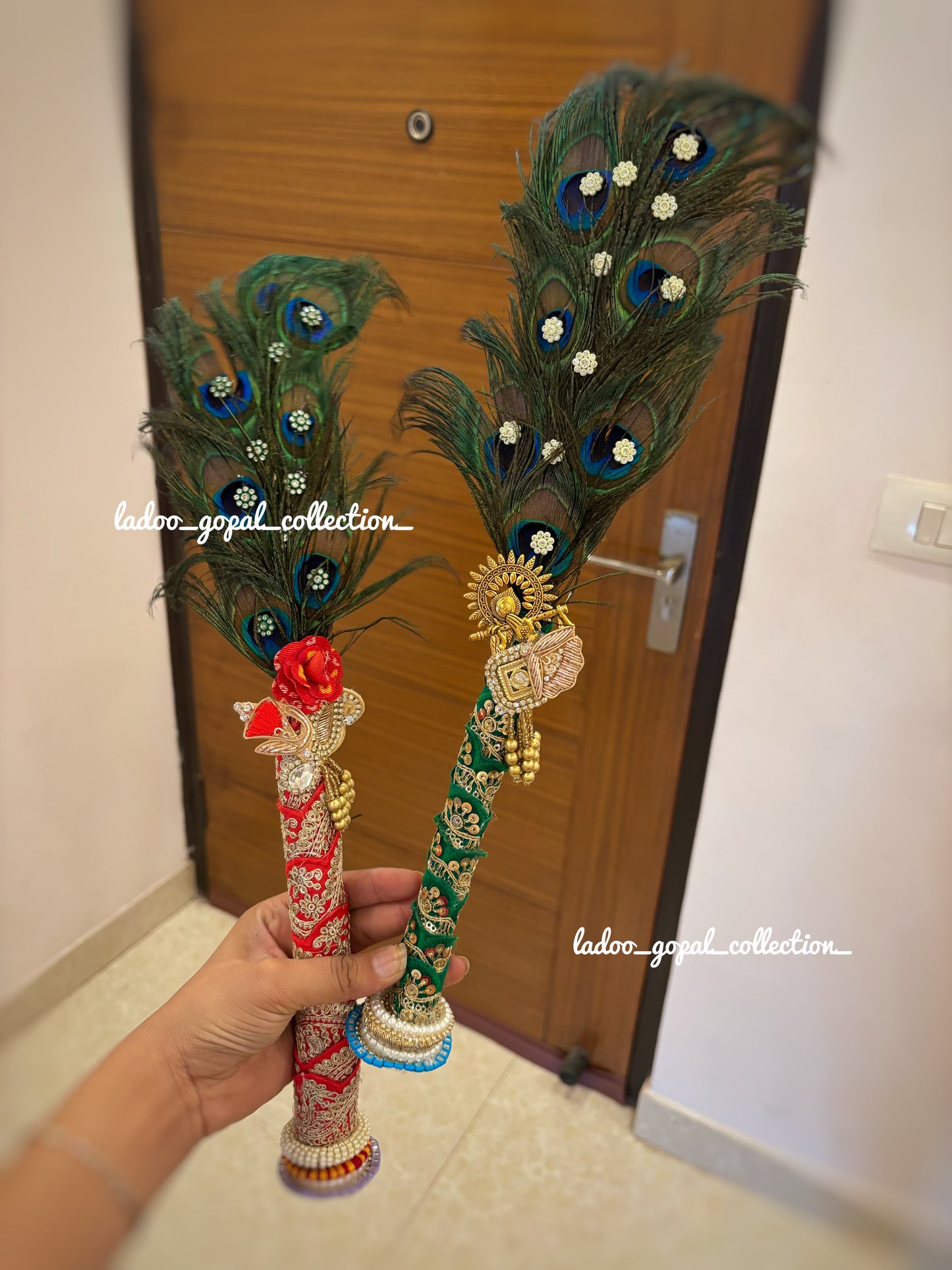 Heavy designer morchadi for shaym baba