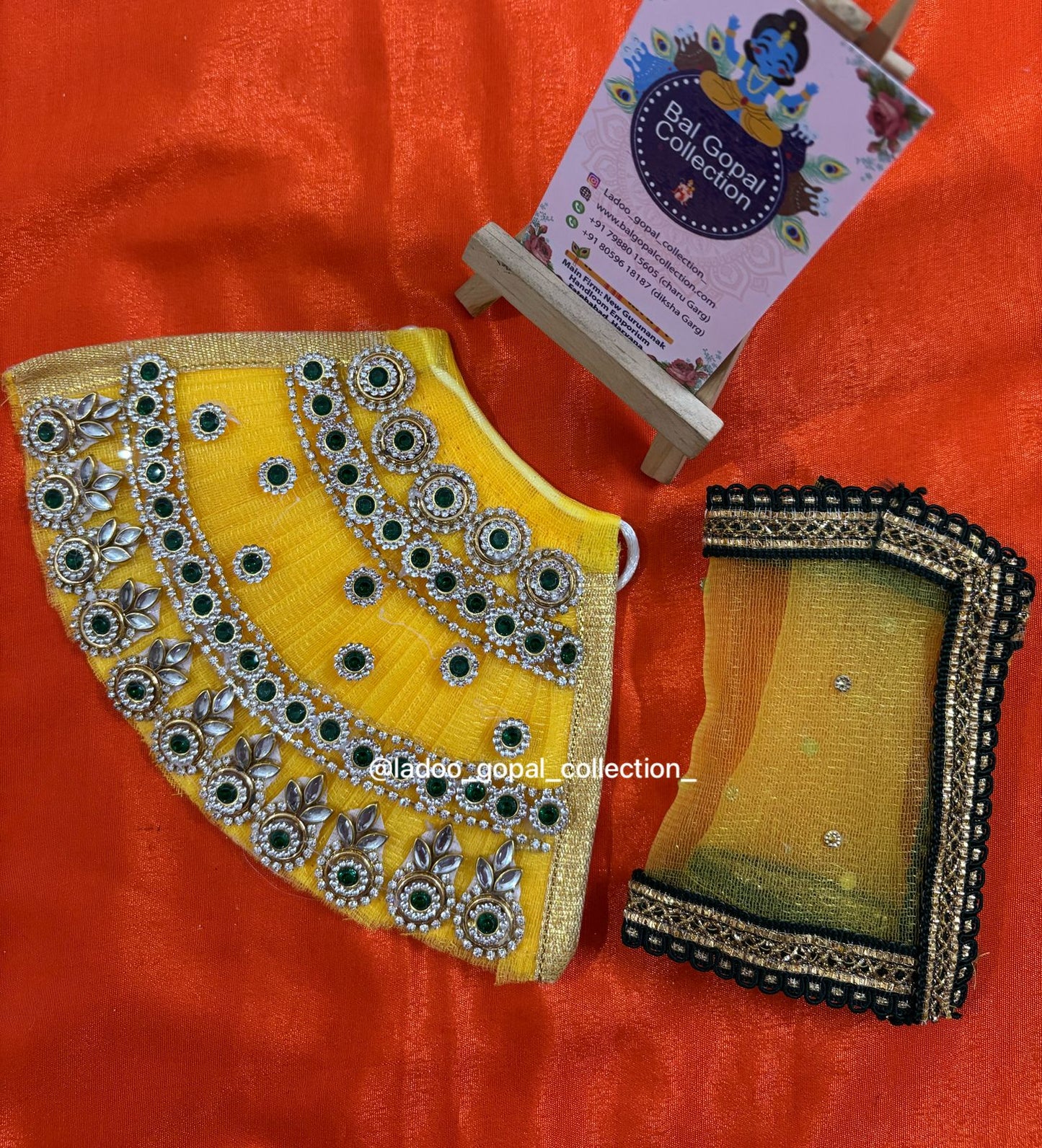 Lehnga Patka for Mata Rani