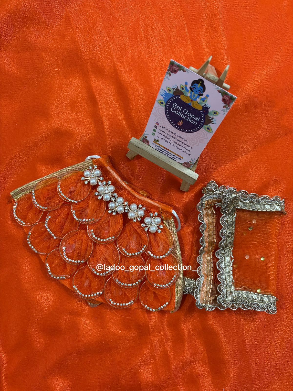 Lehnga Patka for Mata Rani