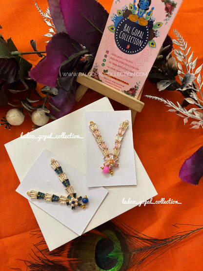 Stone AD mala for laddu gopal