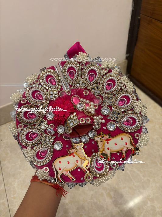 Heavy cow poshak for laddu gopal