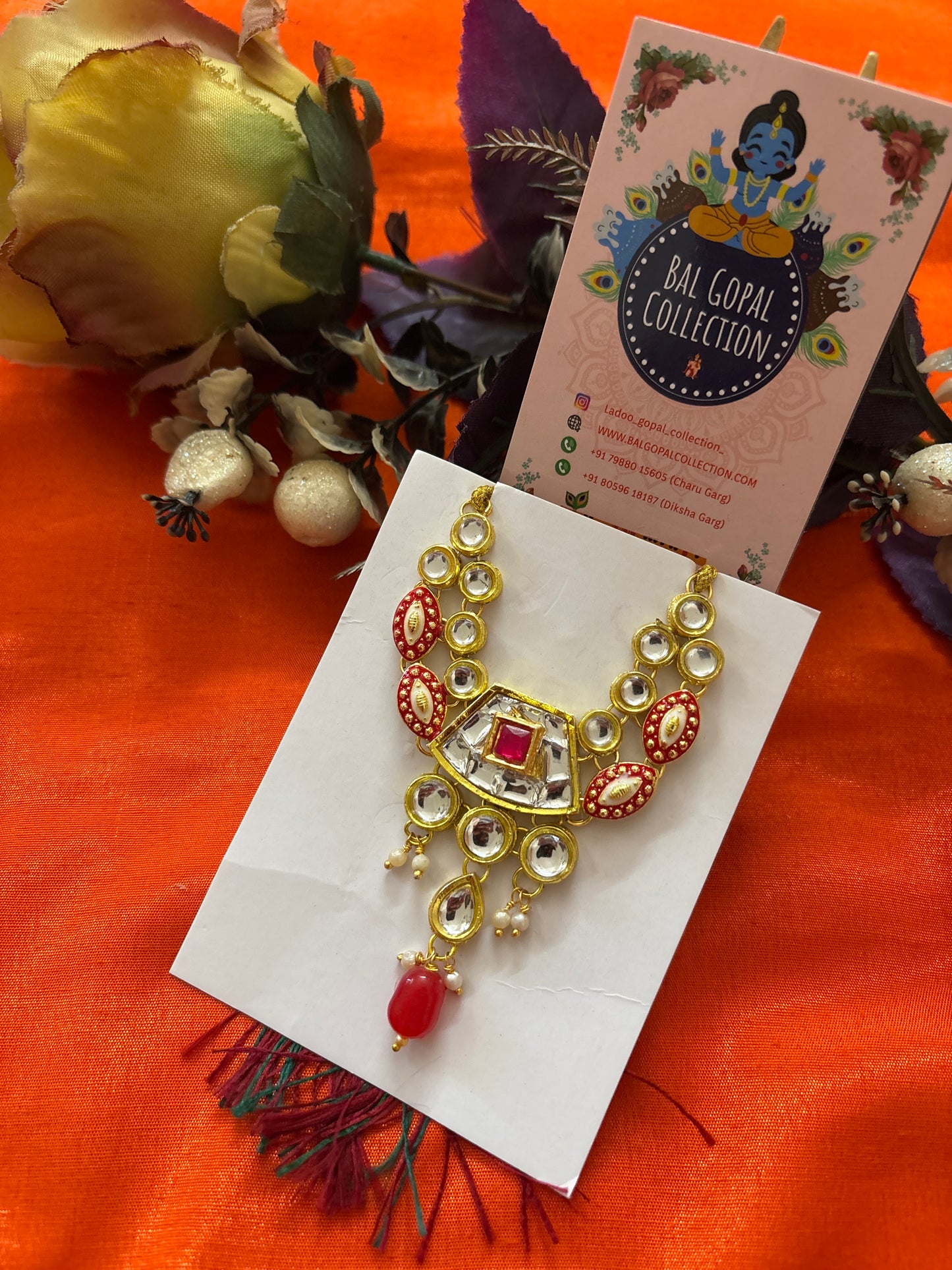 Heavy mala for laddu gopal size 5-6-7