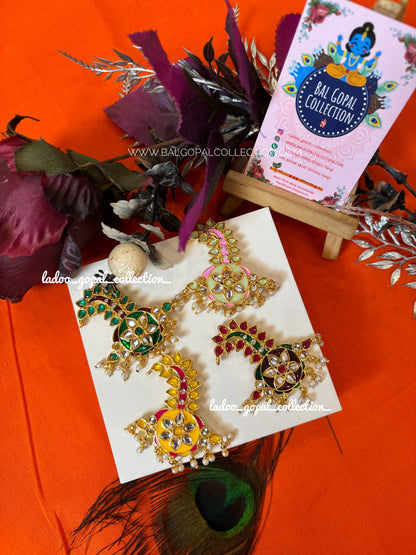 Premium meenakari kilangi for laddu gopal