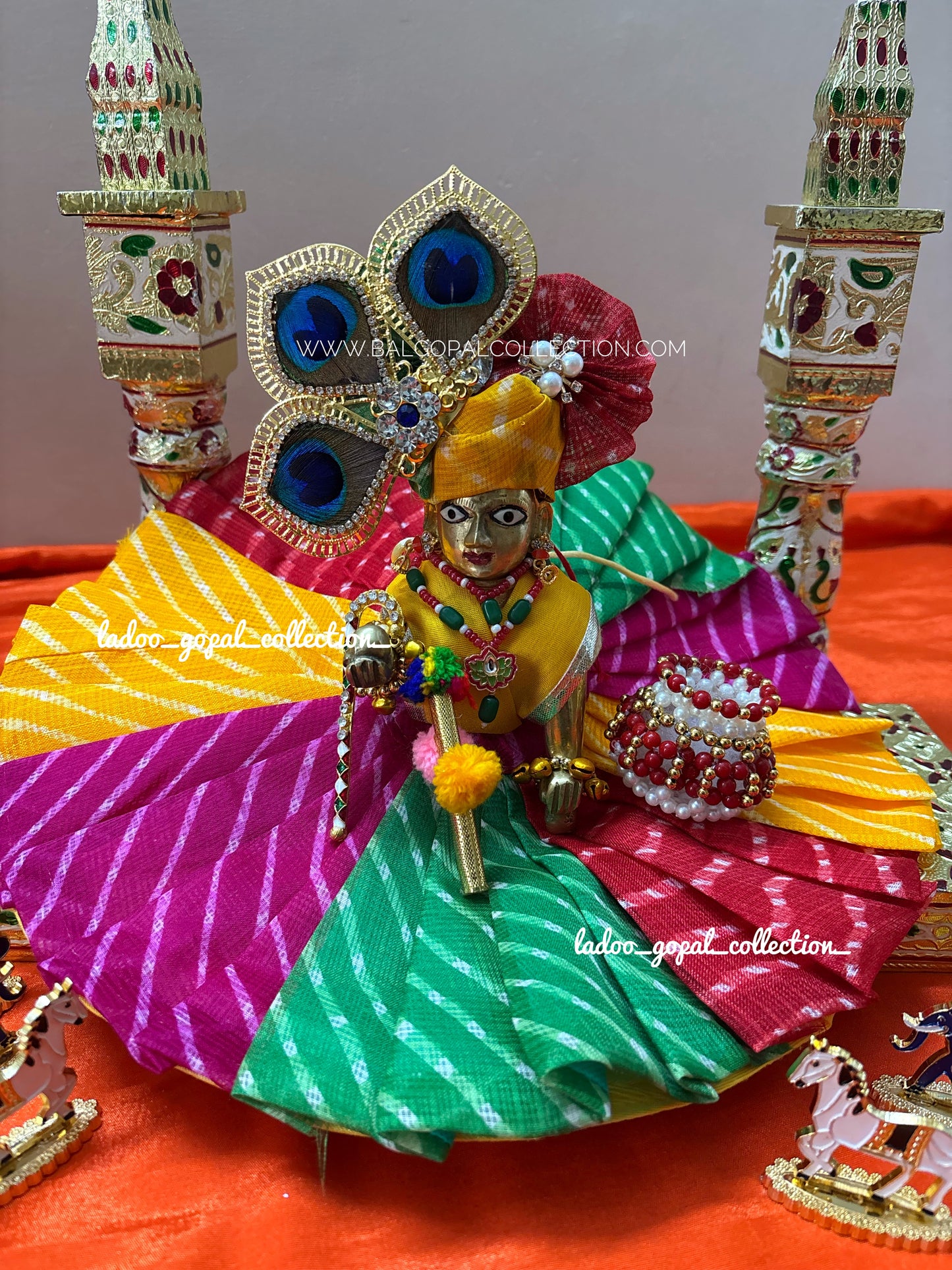 Holi poshak for laddu gopal
