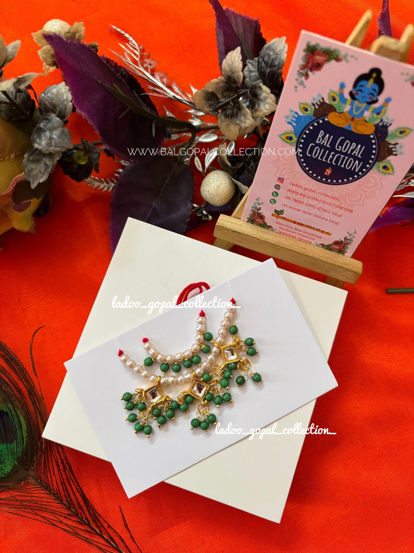 Utsava Mala for Laddu Gopal (set of 2)