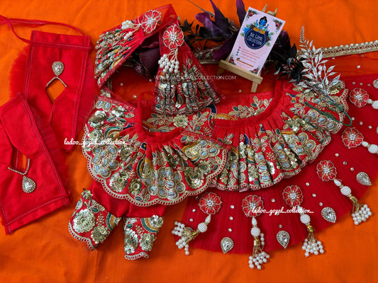 Rajasthani Radha krishna Poshak (RK set)
