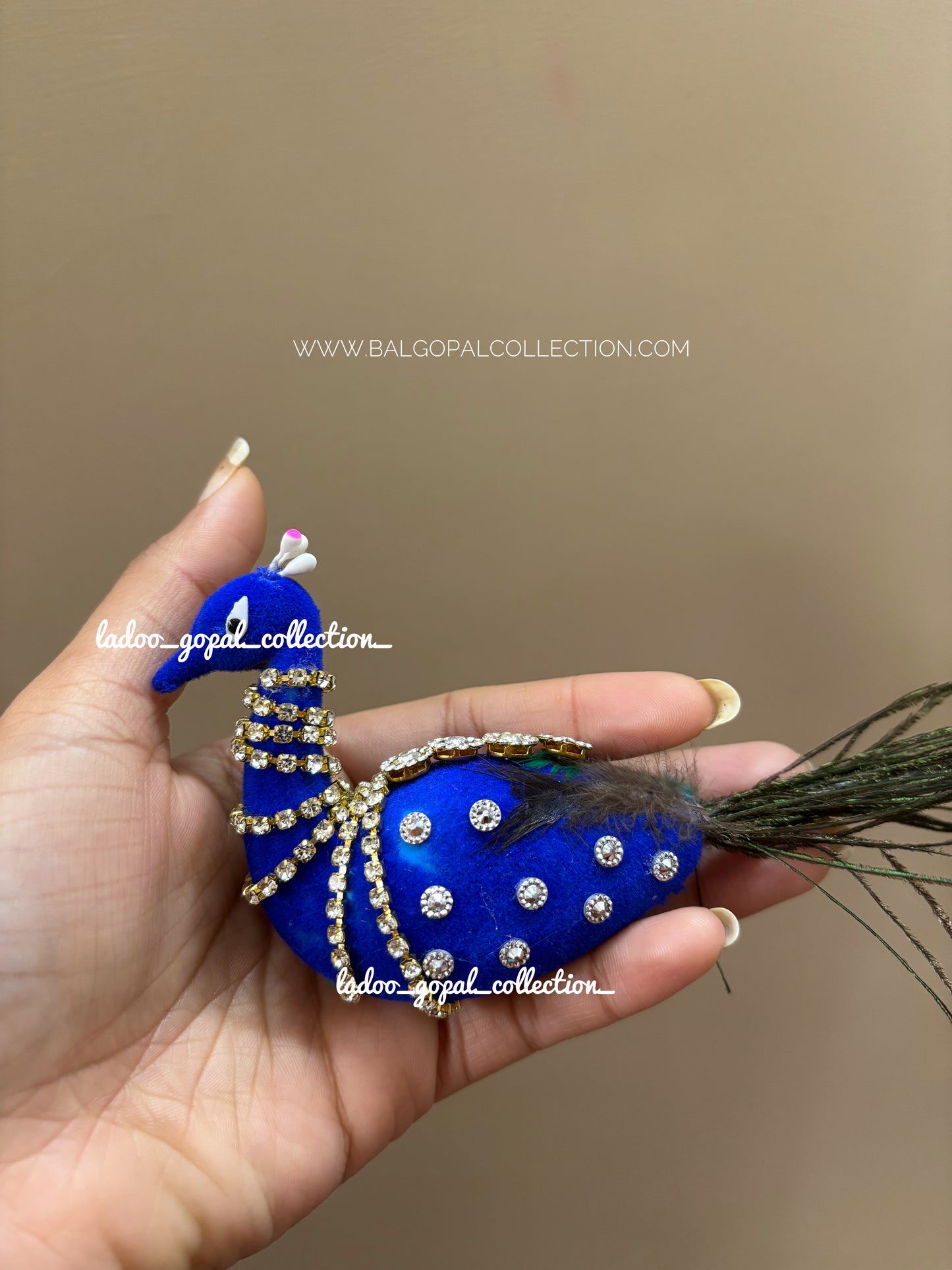 Heavy peacock for mandir