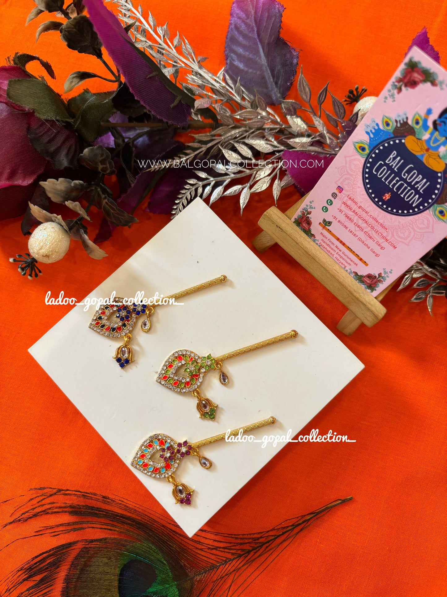 Heavy small bansi for laddu gopal