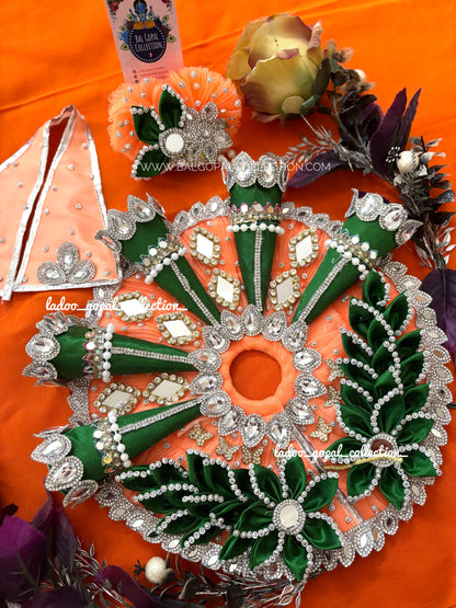 Mohan heavy poshak for laddu gopal