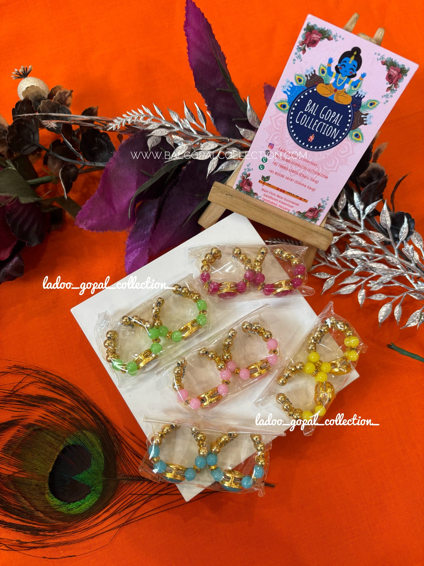 Heavy bangles for laddu gopal