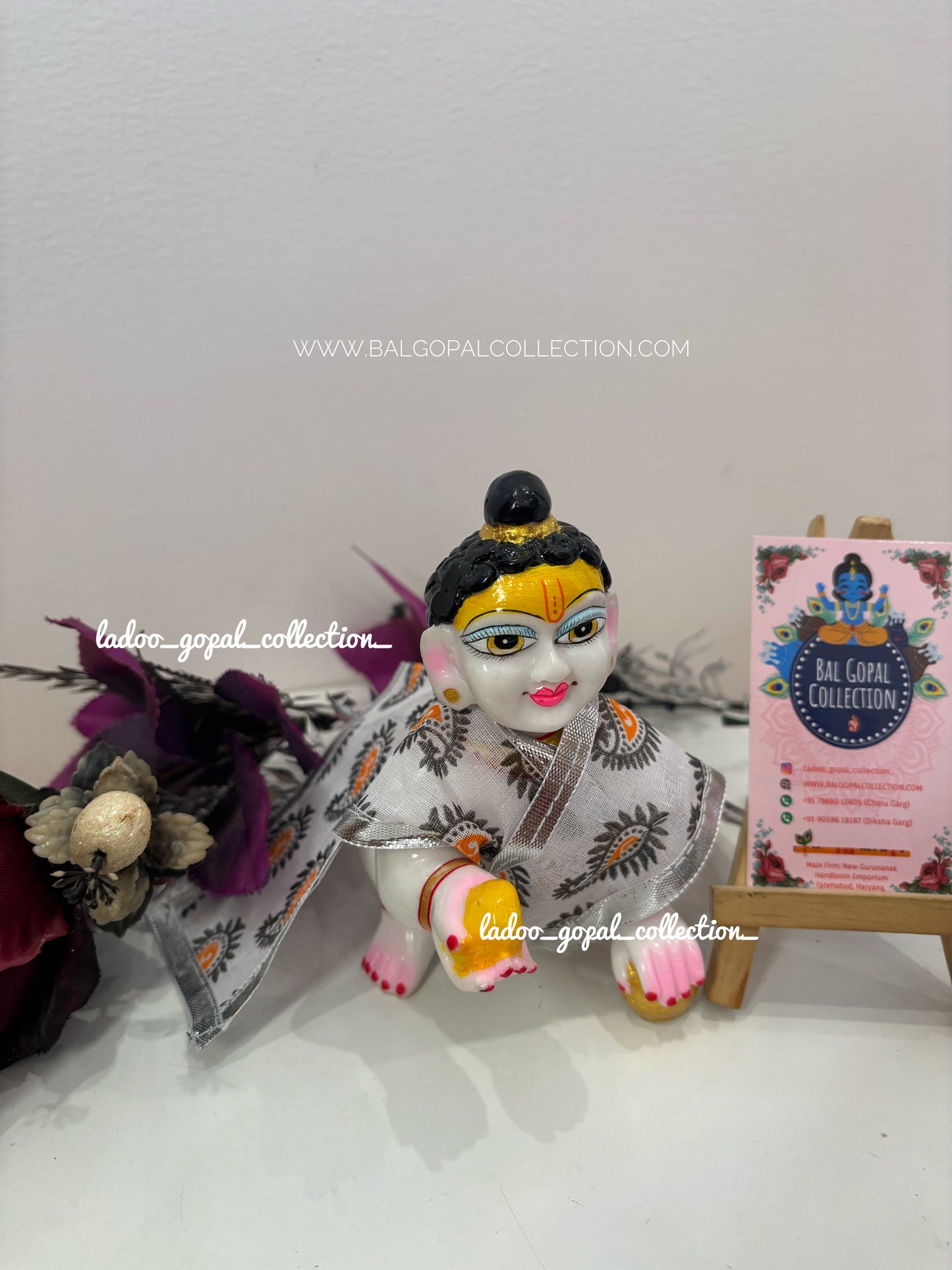 Chira vastra for laddu gopal (set of 2)