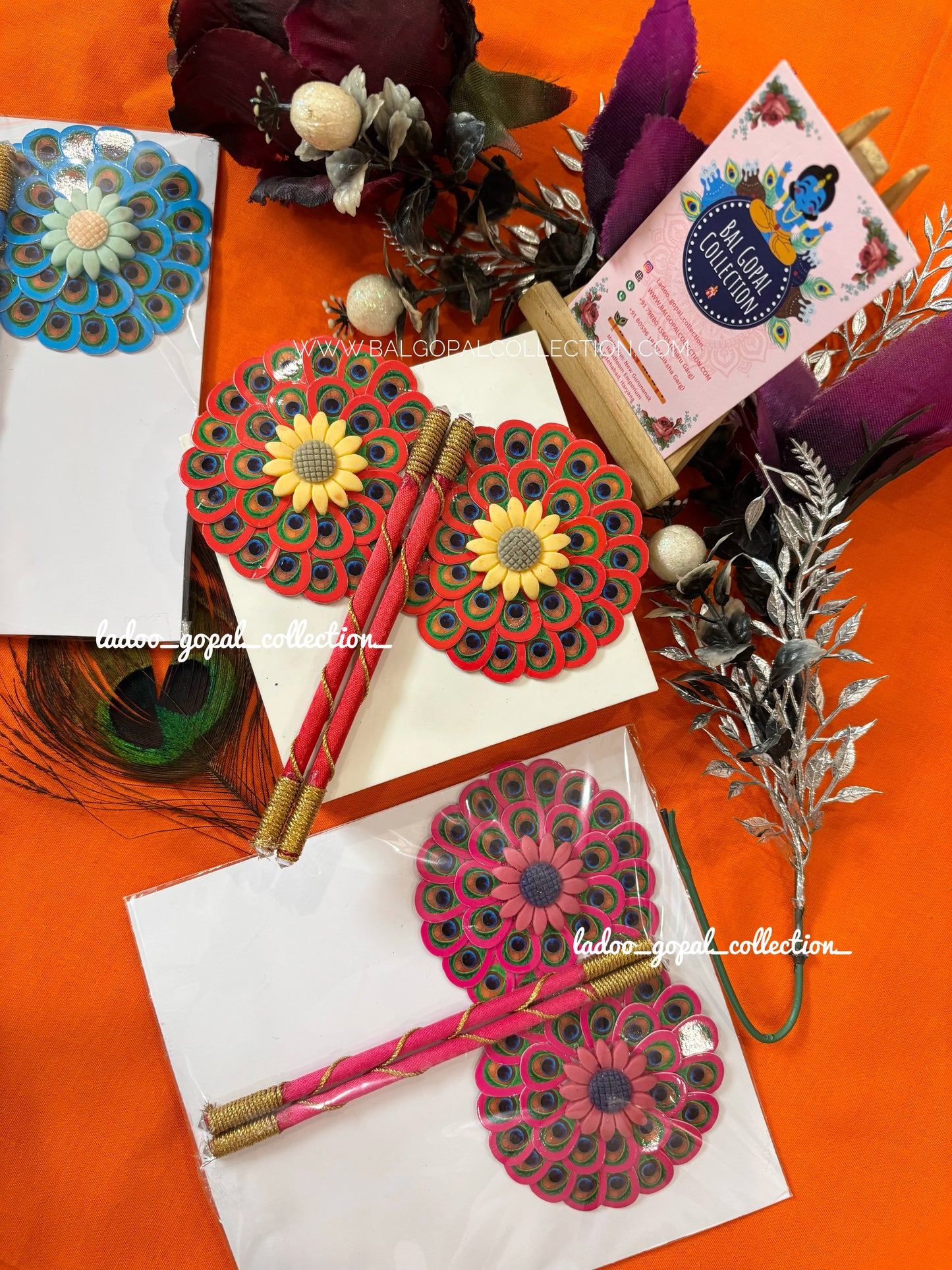 Beautiful pankhi for laddu gopal