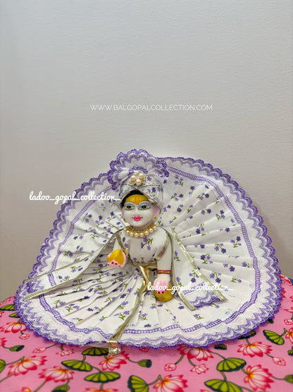 Cotton poshak for laddu gopal