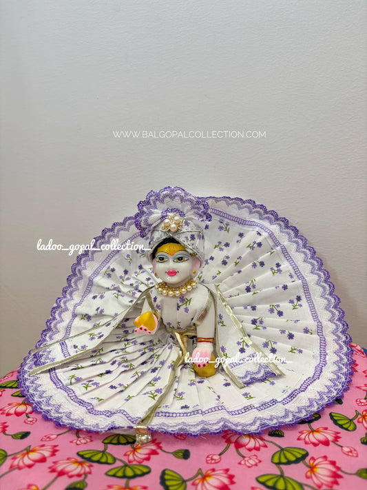 Cotton poshak for laddu gopal