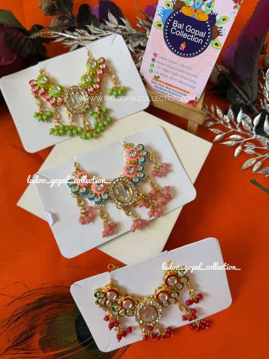 Premium kundan mala for laddu gopal