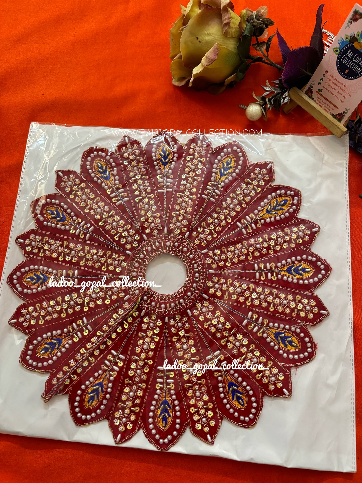 Heavy velvet poshak size 5-6