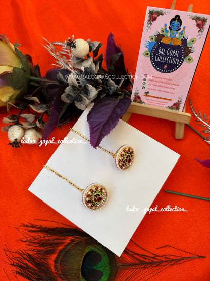 Meenakari Borla For Radha Rani