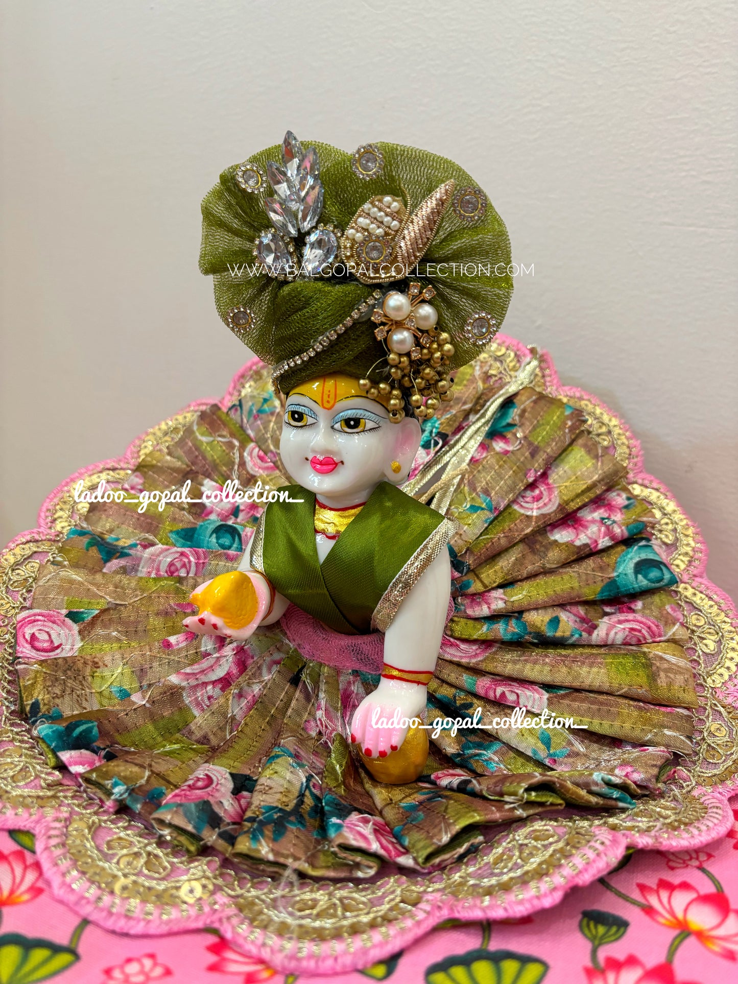 Mohini poshak for laddu gopal