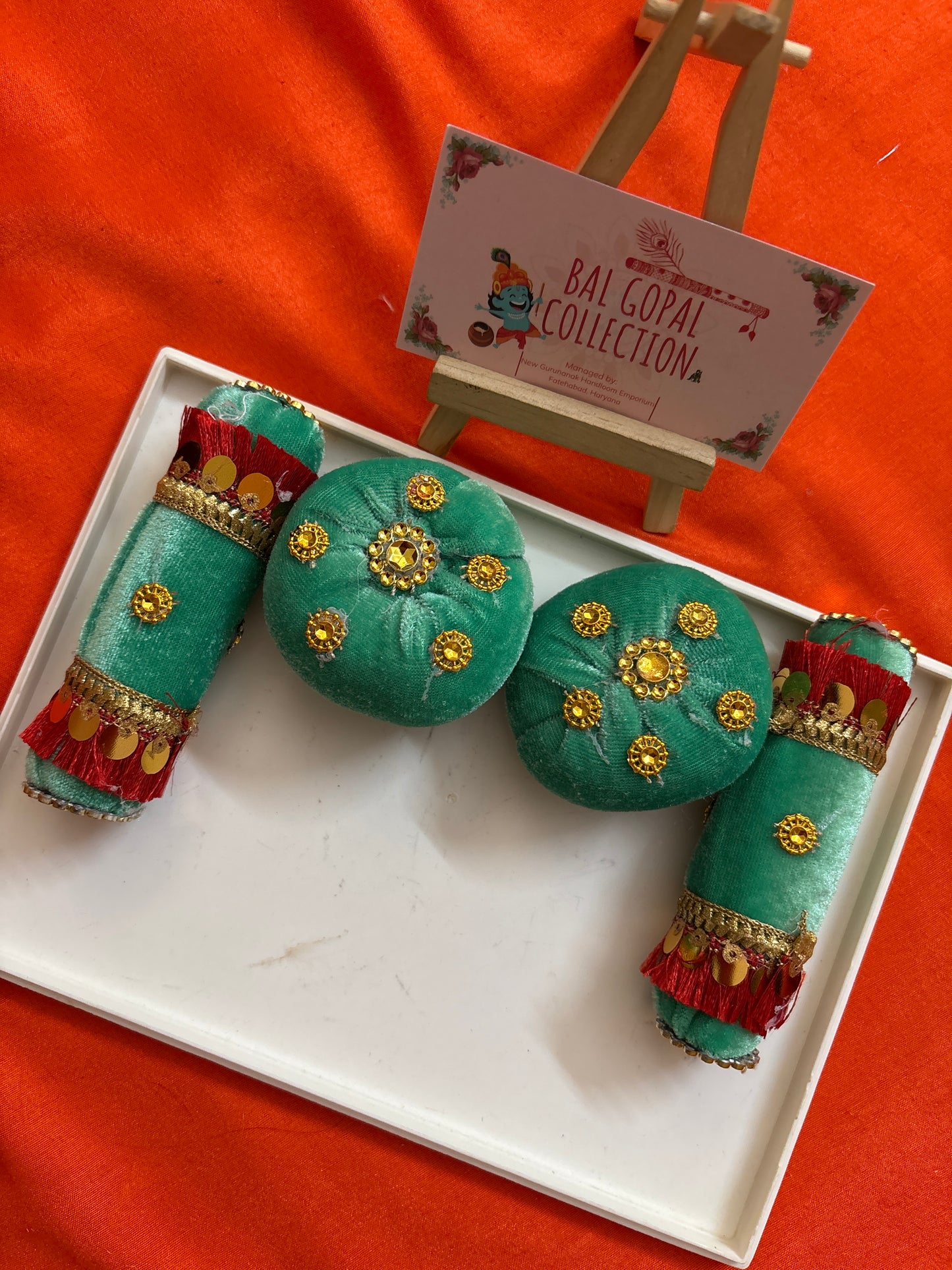 Pillow set for laddu gopal