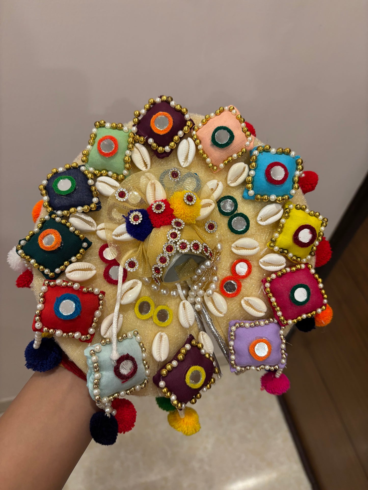 Colorful poshak for laddu gopal