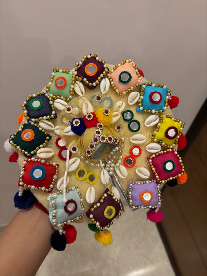 Colorful poshak for laddu gopal