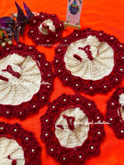 Heavy woollen poshak for laddu gopal